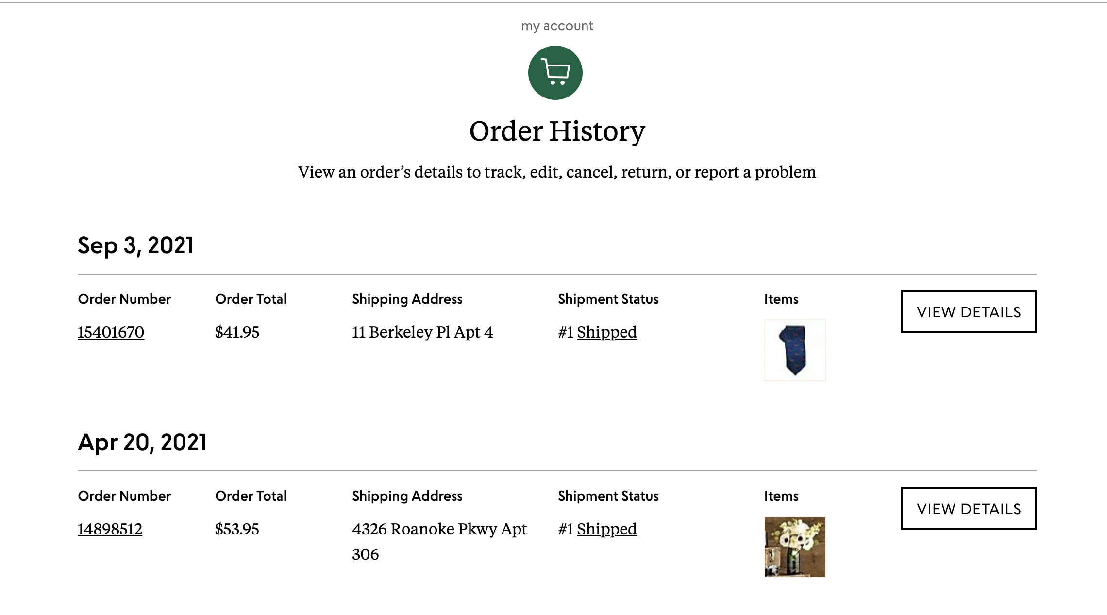 How To View Your Order History on